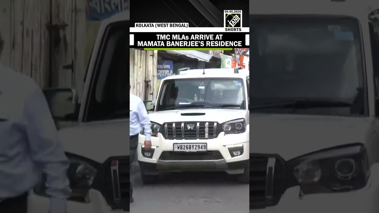 Newly elected TMC MLAs arrives at the Residence of CM Mamata Banerjee in Kolkata