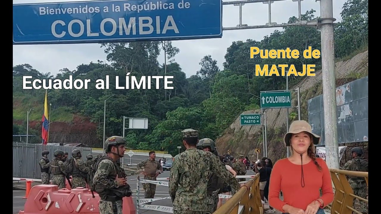 Paso fronterizo Ecuador- Colombia
