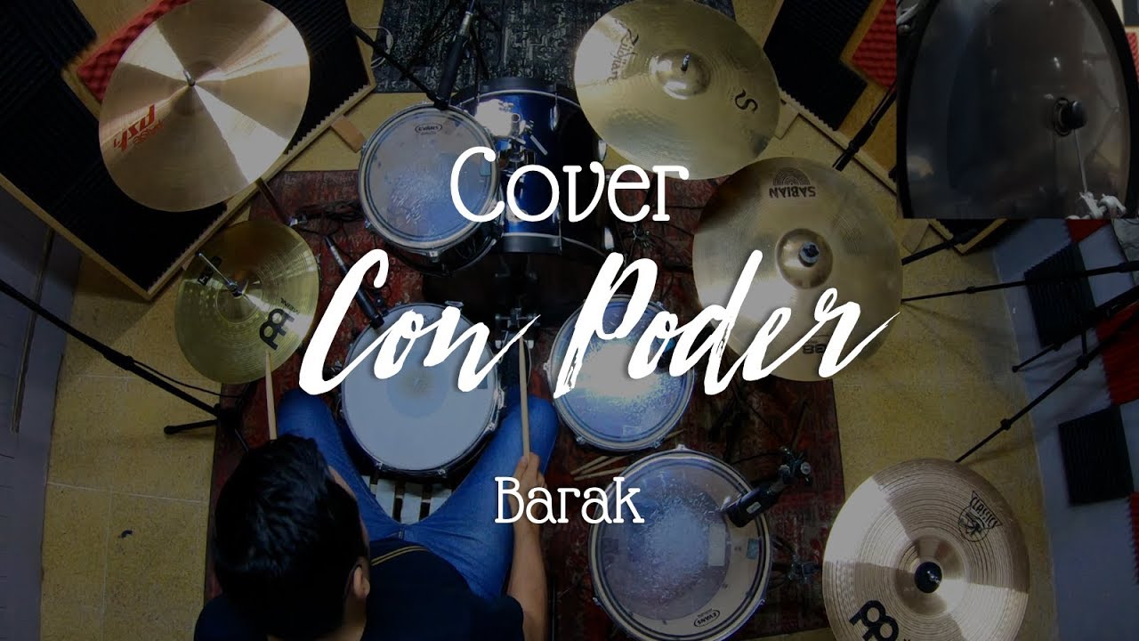 Con Poder (75 BPM) - Barak (Batería Cover) 🎧