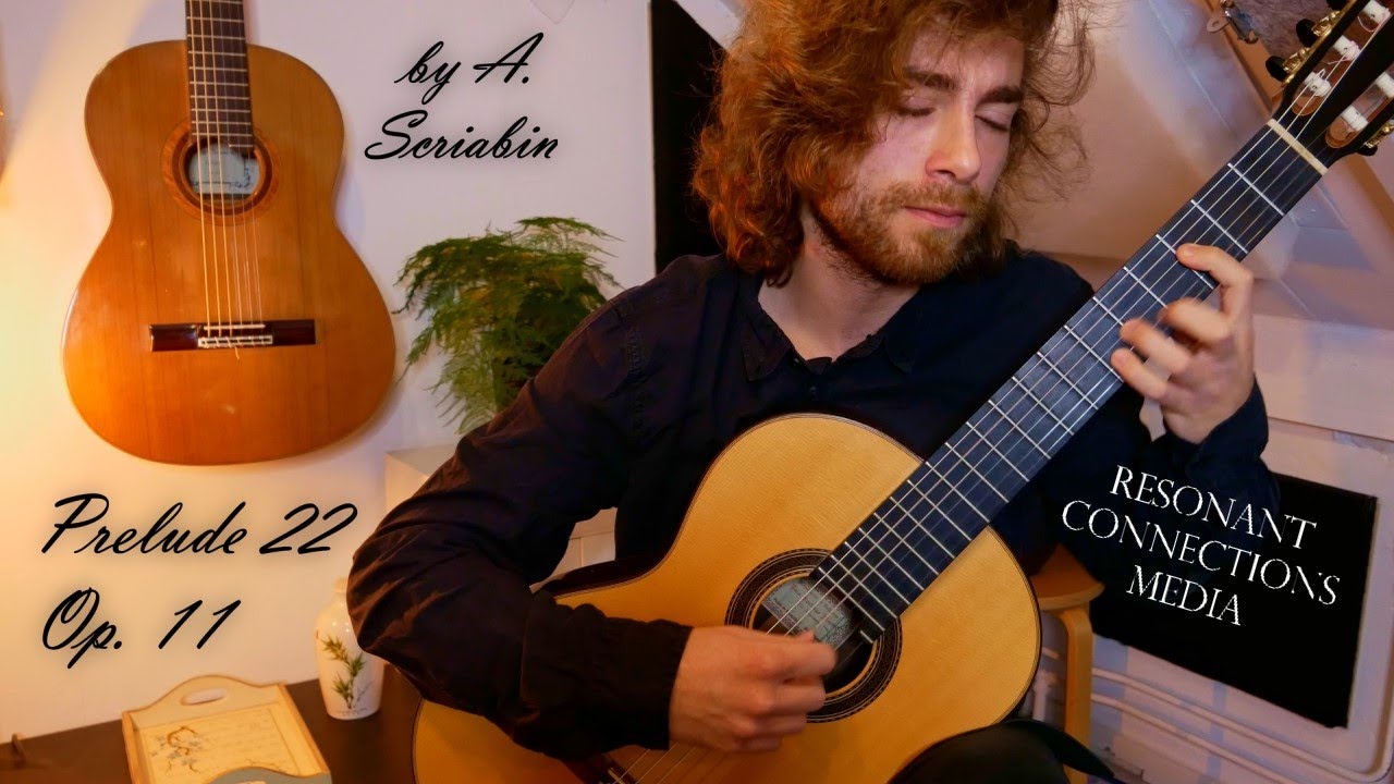 Francisco Lu&iacute;s performs 'Prelude 22' by Alexander Scriabin (arr. Antoine Fougeray)