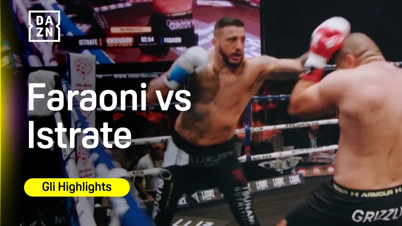 FARAONI vince il titolo mondiale! Quanti colpi scorretti di ISTRATE: squalificato | Oktagon | DAZN