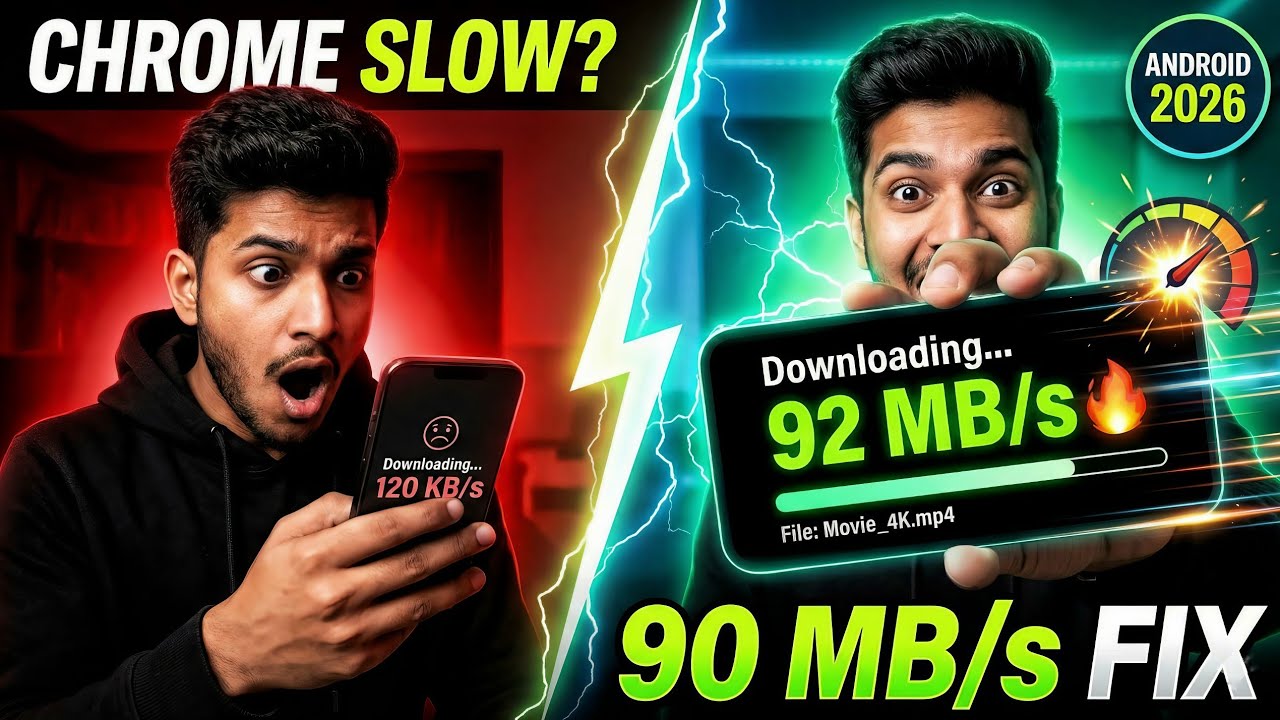 Chrome Download Speed Slow Android? |How To Increase Chrome Download Speed Fast in (2026)
