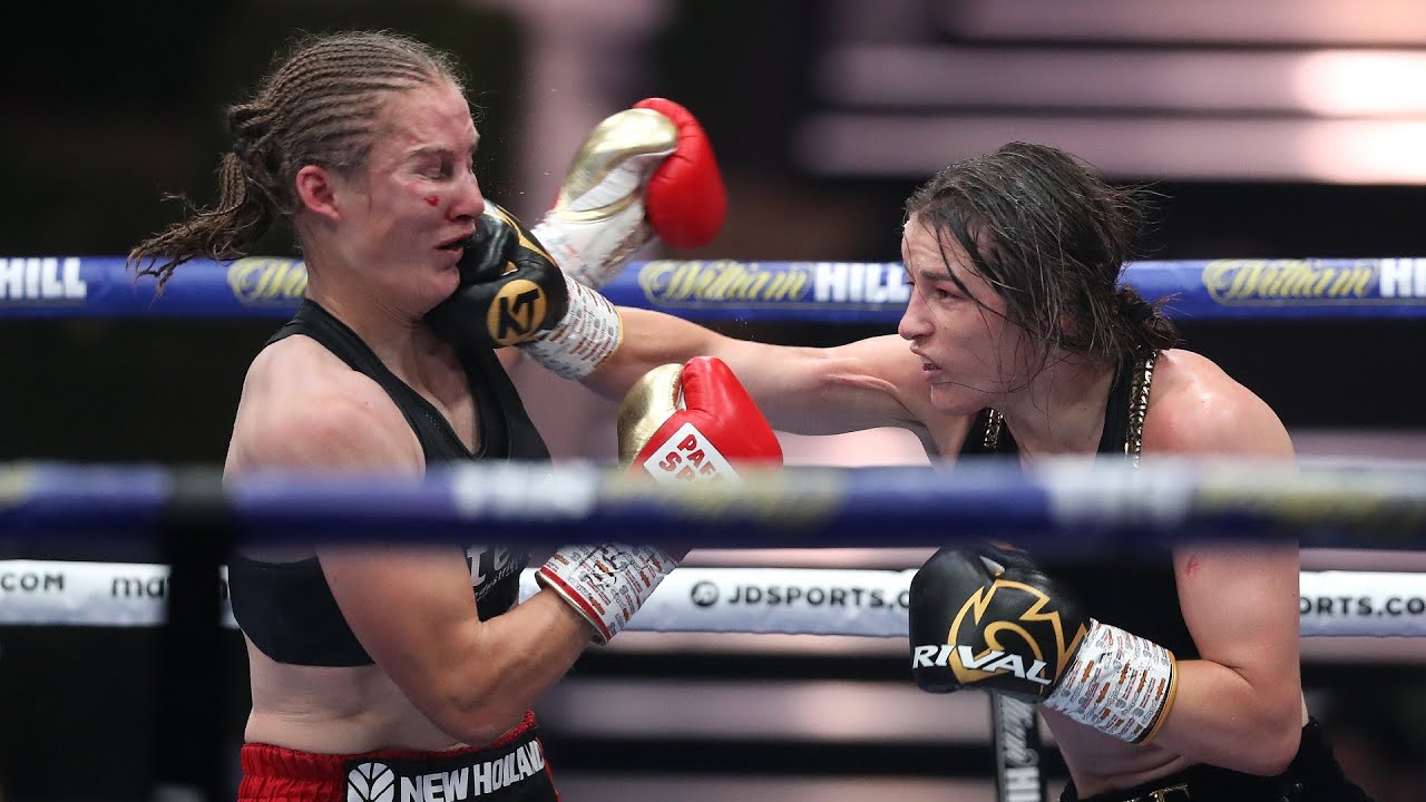 Katie Taylor Vs Delfine Persoon II Highlights - WBA IBF WBO WBC RING Titles