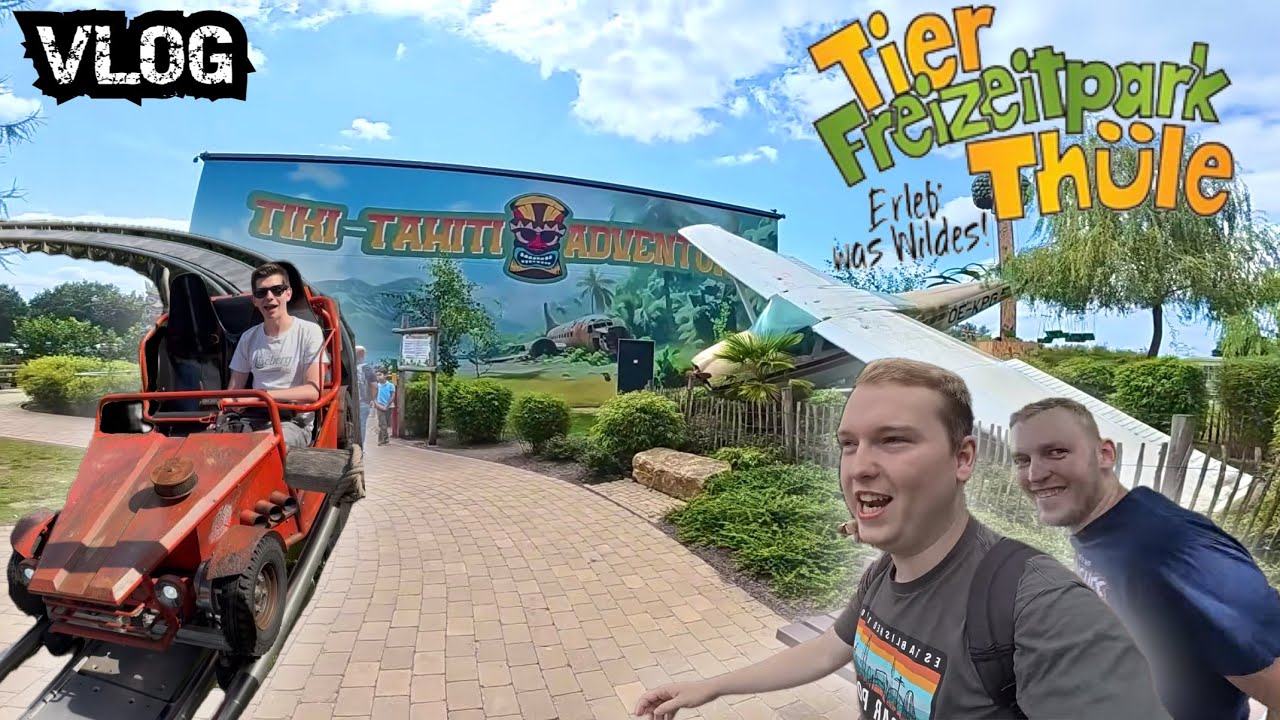 WAS für ein DARKRIDE hat sich dieser kleine Park gekauft?! Tier- & Freizeitpark Thüle | Vlog #264