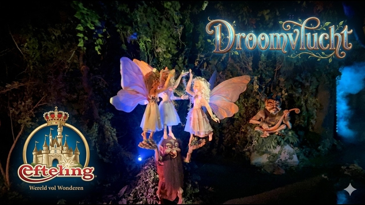 Droomvlucht Magical Dark Ride POV - Efteling