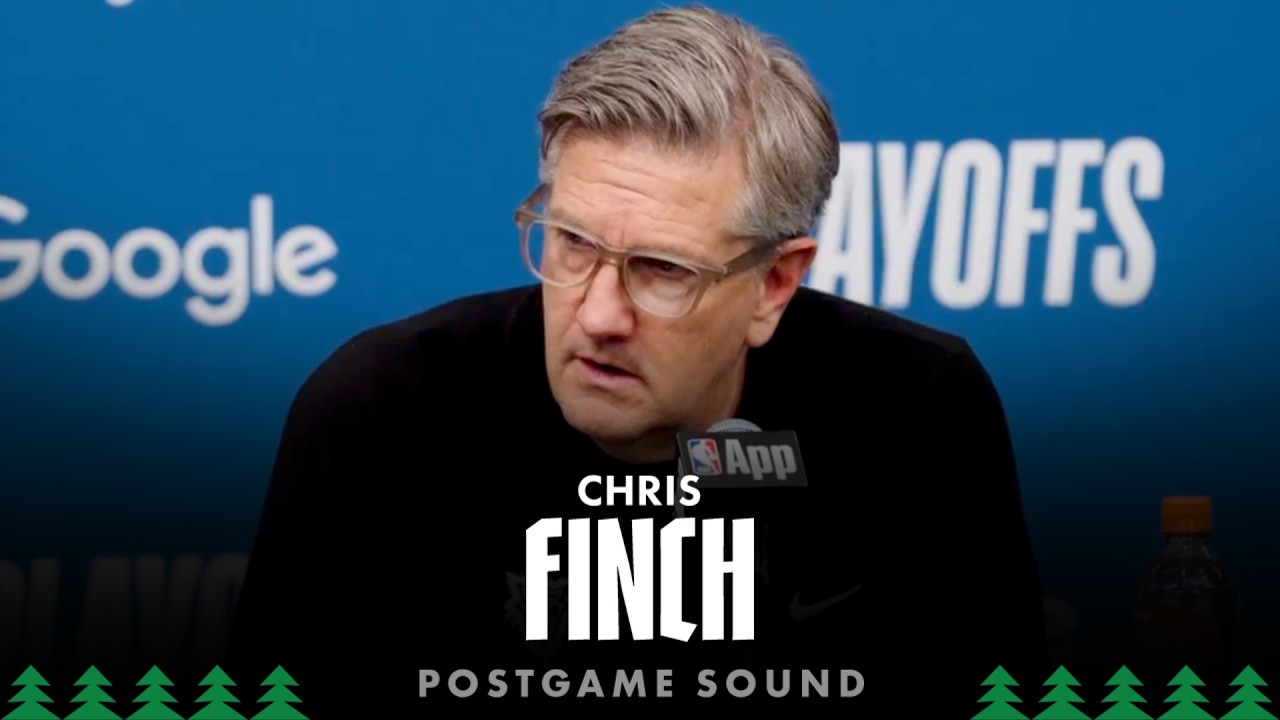 &ldquo;I&rsquo;m The Most Proud Of Our Team.&rdquo; | Chris Finch Postgame Sound | 04.25.26