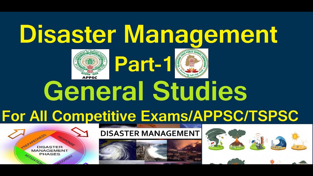 Disaster Management|Part-1|General Studies|APPSC| TSPSC|All Competitive Exams|Govt Jobs| Rajismart|