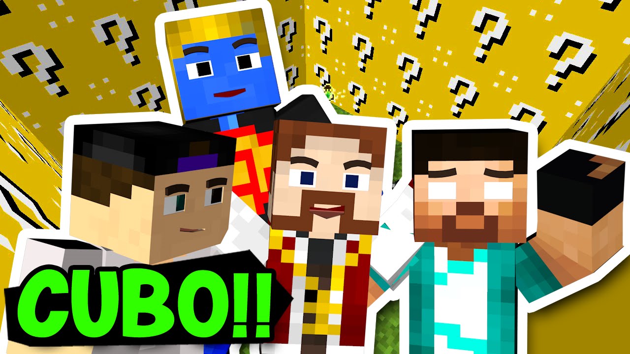 Minecraft: GUERRA NO CUBO!! LUCKY BLOCK EXPLOSIVO!! (c/ Rezende, Luiz e Afreim)