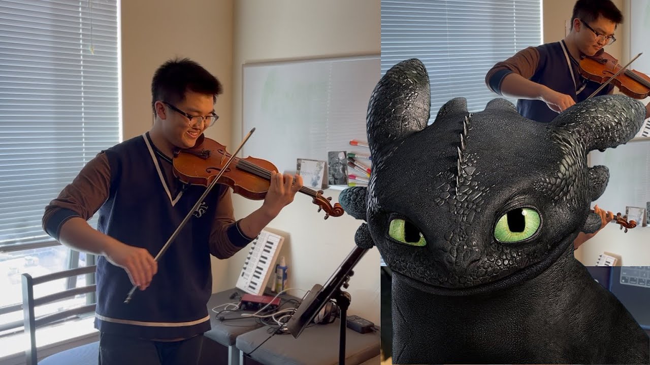 Test Drive from How To Train Your Dragon (Violin Cover) by John Powell