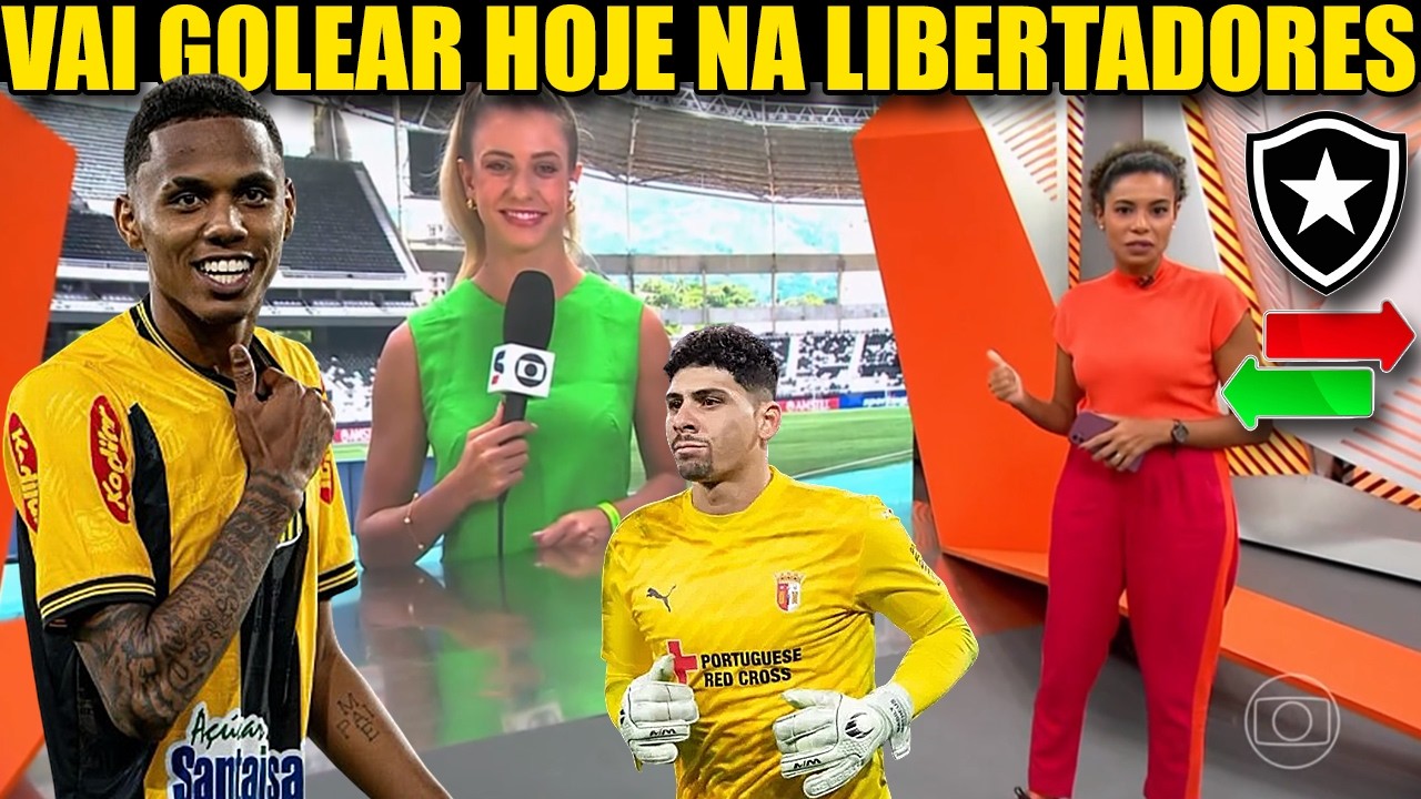 GLOBO ESPORTE BOTAFOGO! ACEITOU O PROJETO, REFORÇOS E SAÍDA! NOTÍCIAS DO BOTAFOGO DE HOJE