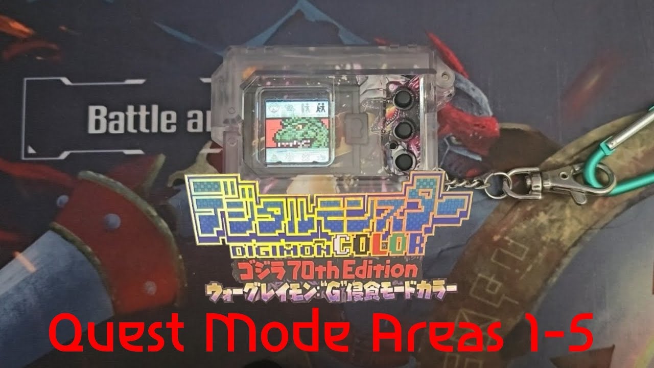 Digimon - Digital Monster Color Godzilla 70th Edition Playthrough!!! #digimon #vpet 
