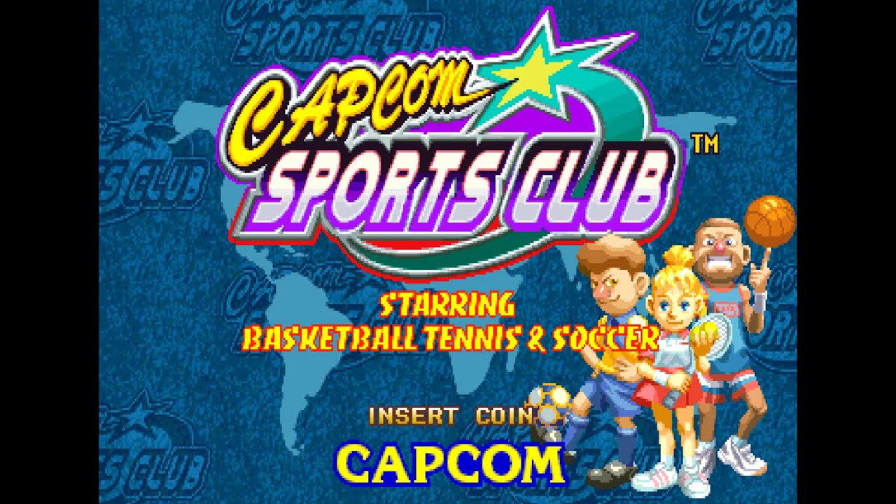 Capcom Sports Club. [Arcade]. 1CC. Playthrough. 50Fps.