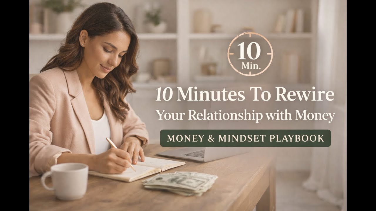 10 Minutes To Rewire Your Relationship With Money | Money Mindset Playbook