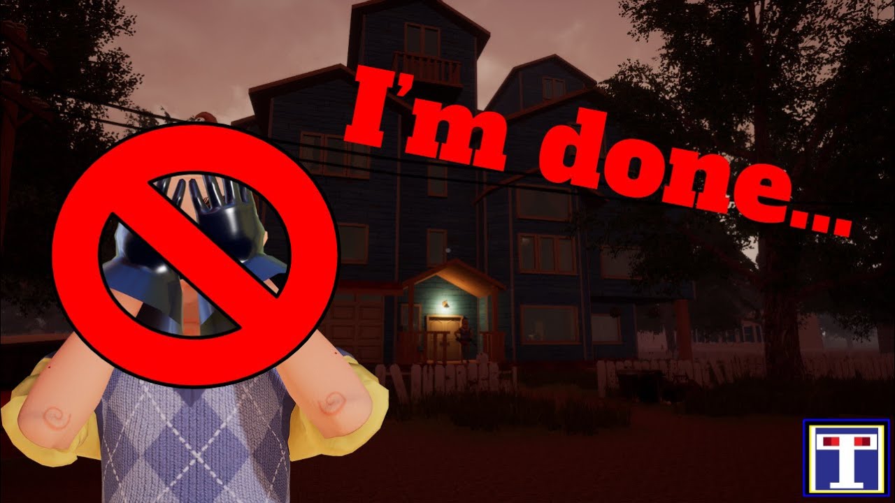 This Game Broke Me... | Hello, Neighbor! Reborn (Hello Neighbor Fan Game)