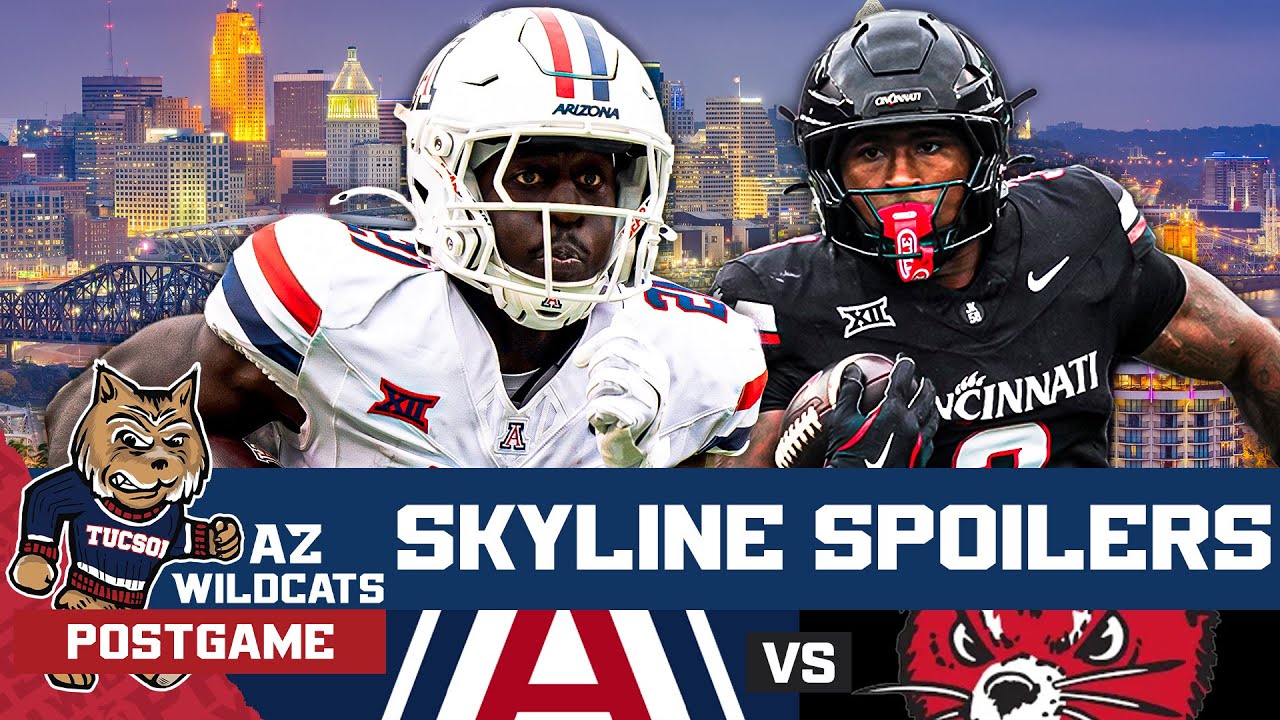 POSTGAME: Arizona SPOILS Cincinnati’s Big 12 Title Hopes In PREMIER Win Of Brent Brennan Era