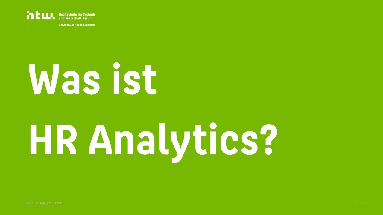Was ist HR Analytics?