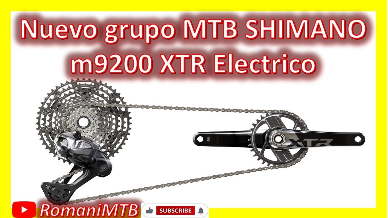 Nuevo SHIMANO XTR Electrónico M9200, mejor que SRAM XX AXS? @ibonzugasti @gcnenespanol
