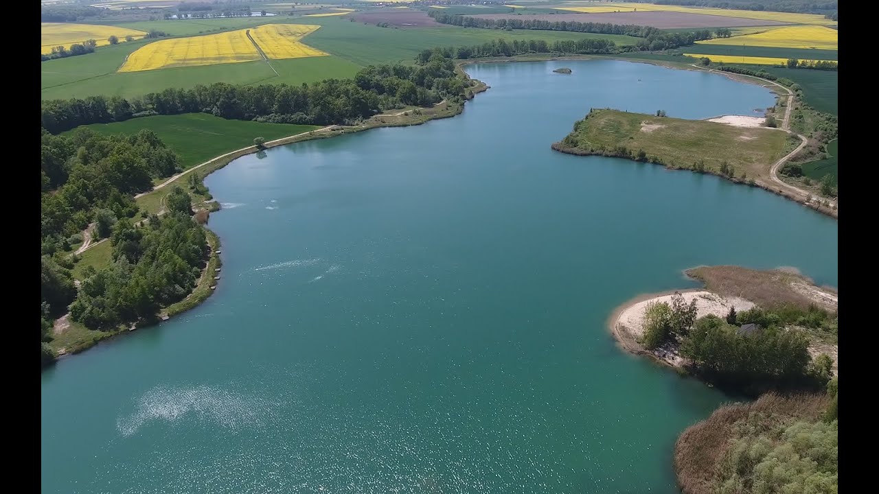 Brzeziny z lotu ptaka. woj.Opolskie. Groß Briesen , Vogelperspektive