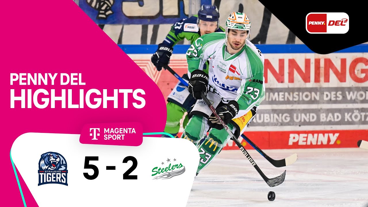 Straubing Tigers - Bietigheim Steelers | Highlights PENNY DEL 22/23