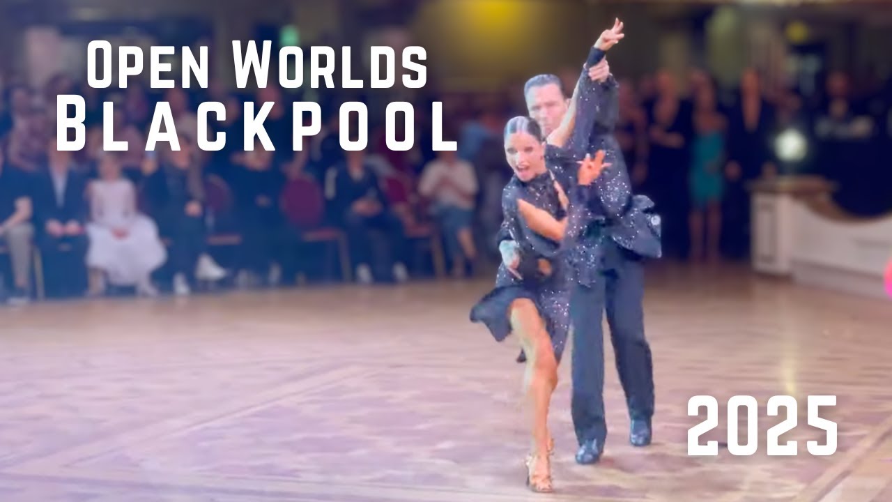 Joel Lopez   Kristina Bespechnova Samba I The Open Worlds Blackpool I 2025 I Amateur Latin