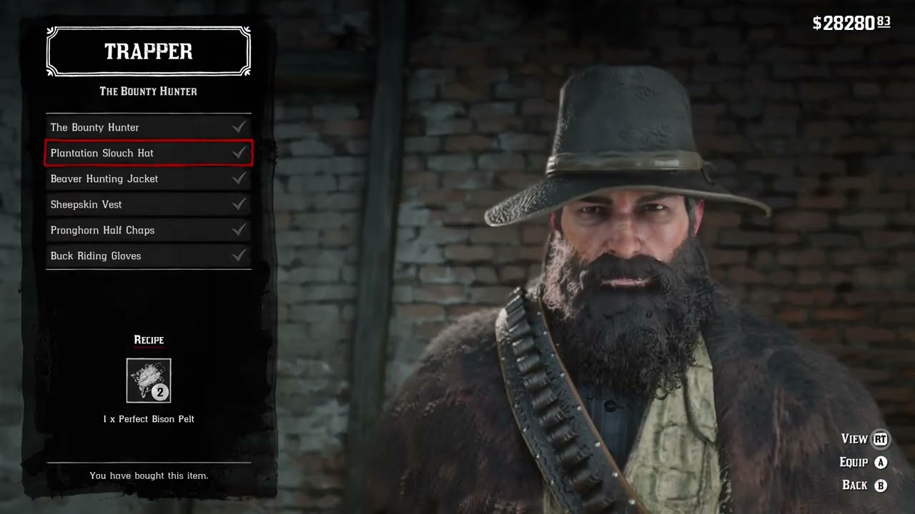 Own every outfit from the trapper 