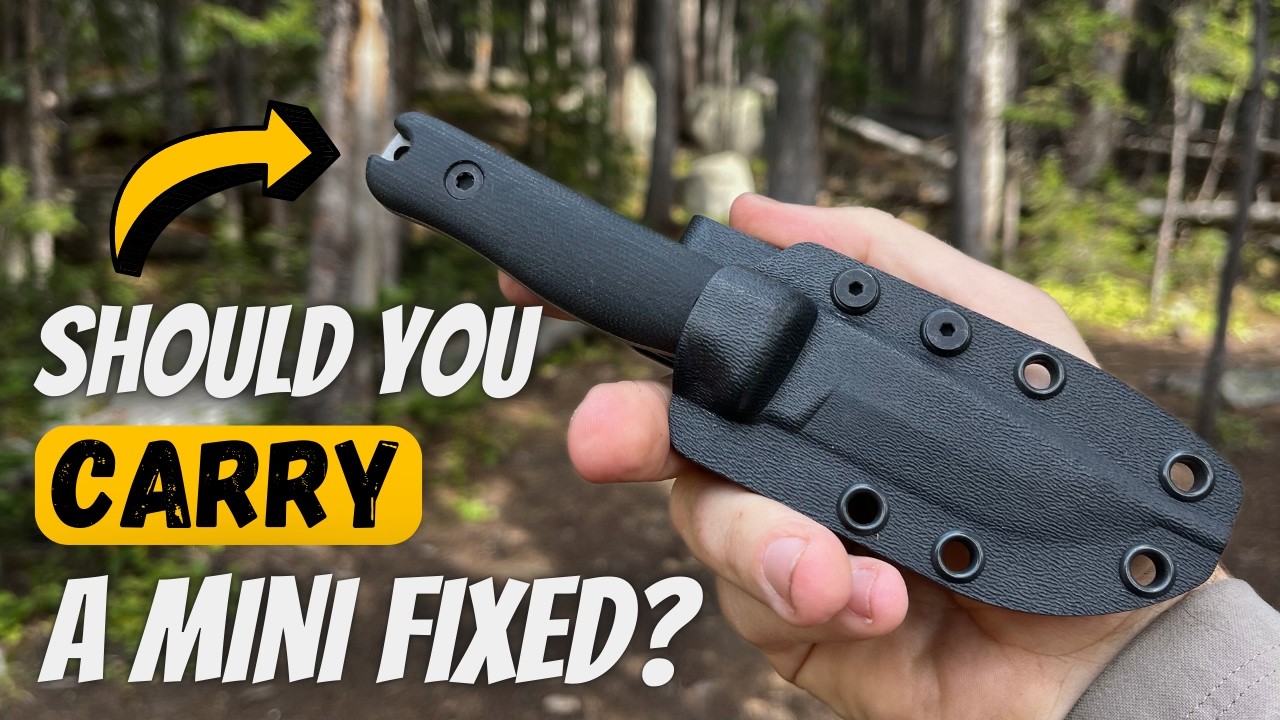Unraveling When Mini Fixed Blades Work And Why! REIFF F3