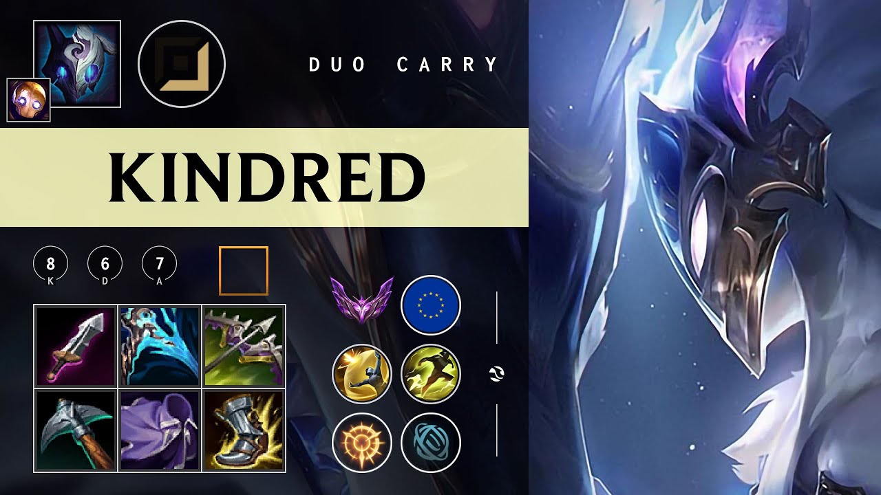 Kindred ADC vs Miss Fortune - EUW Master Patch 26.02