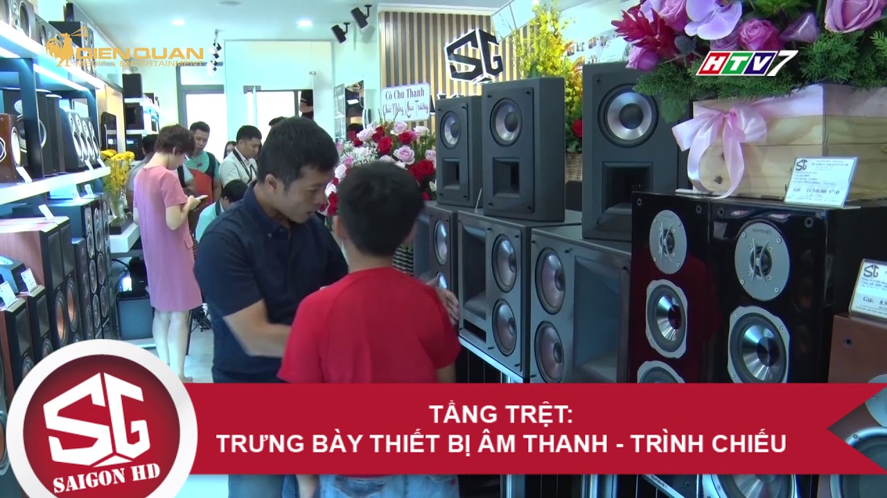 HTV7 - Khai trương showroom trải nghiệm SAIGON HD