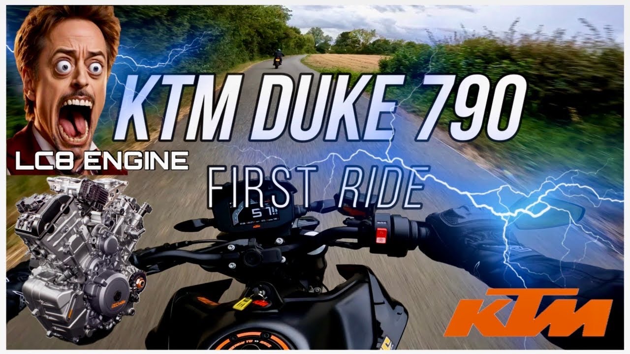 FIRST RIDE 2021 KTM DUKE 790