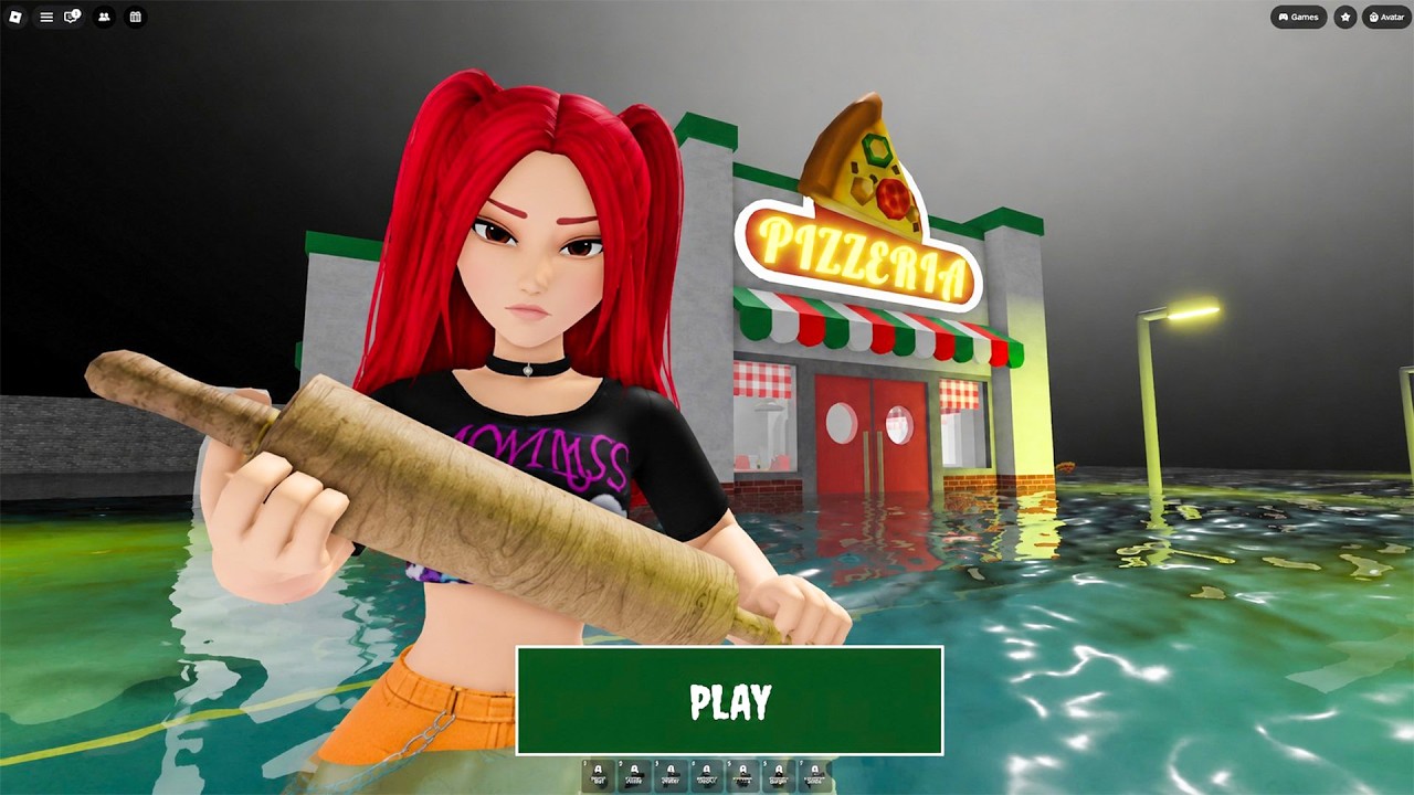 Escape PAPA PIZZA'S PIZZERIA SCARY OBBY Roblox Update Full Gameplay Walkthrough