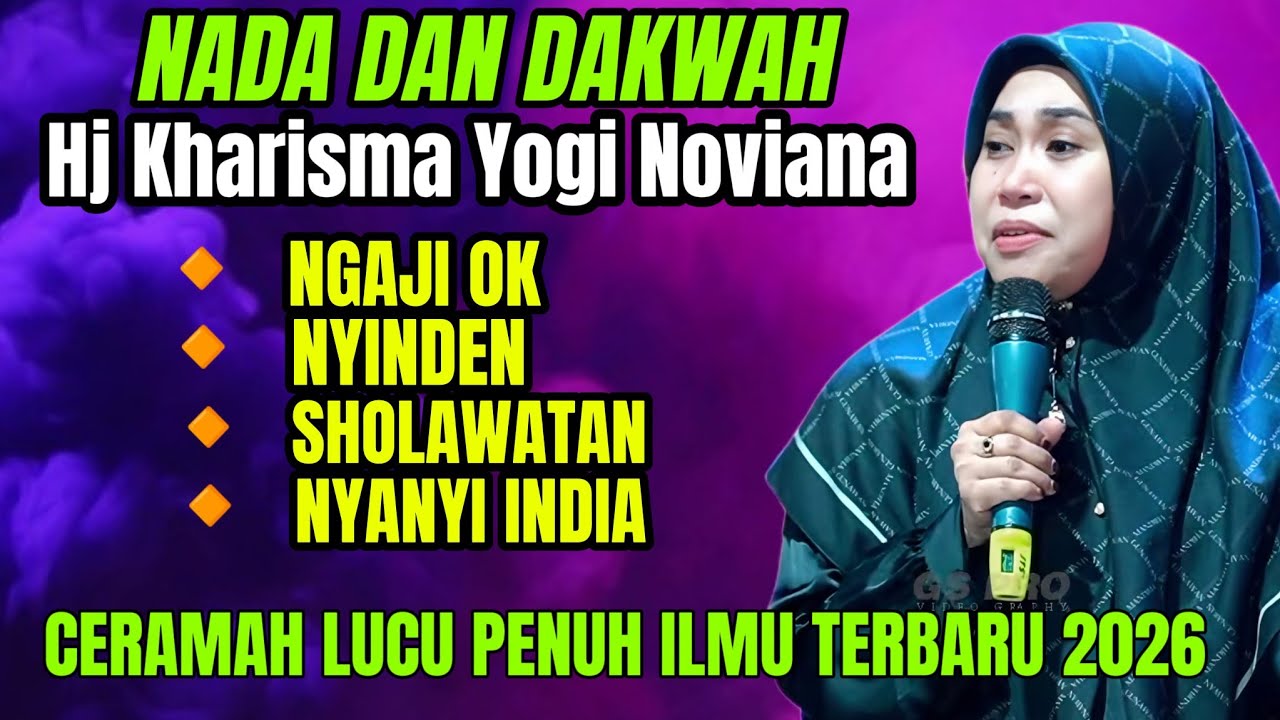 HJ KHARISMA YOGI NOVIANA TERBARU 2026 || CERAMAH LUCU PENUH ILMU || SELOMERTO WONOSOBO