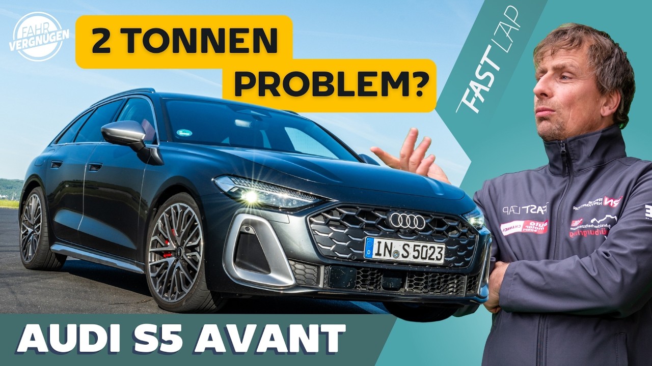 Audi S5 Avant: Zu schwer, um schnell zu sein? // Fast Lap