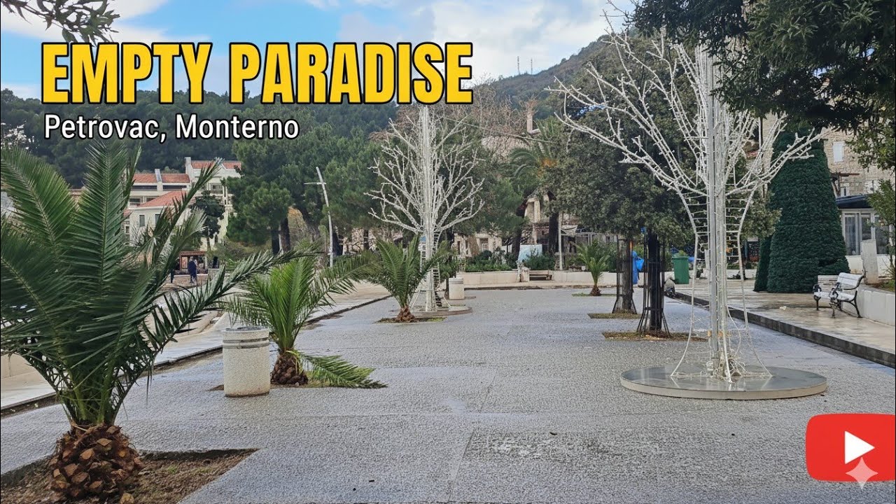 The Most Beautiful Empty Town in Europe? Petrovac, Montenegro 