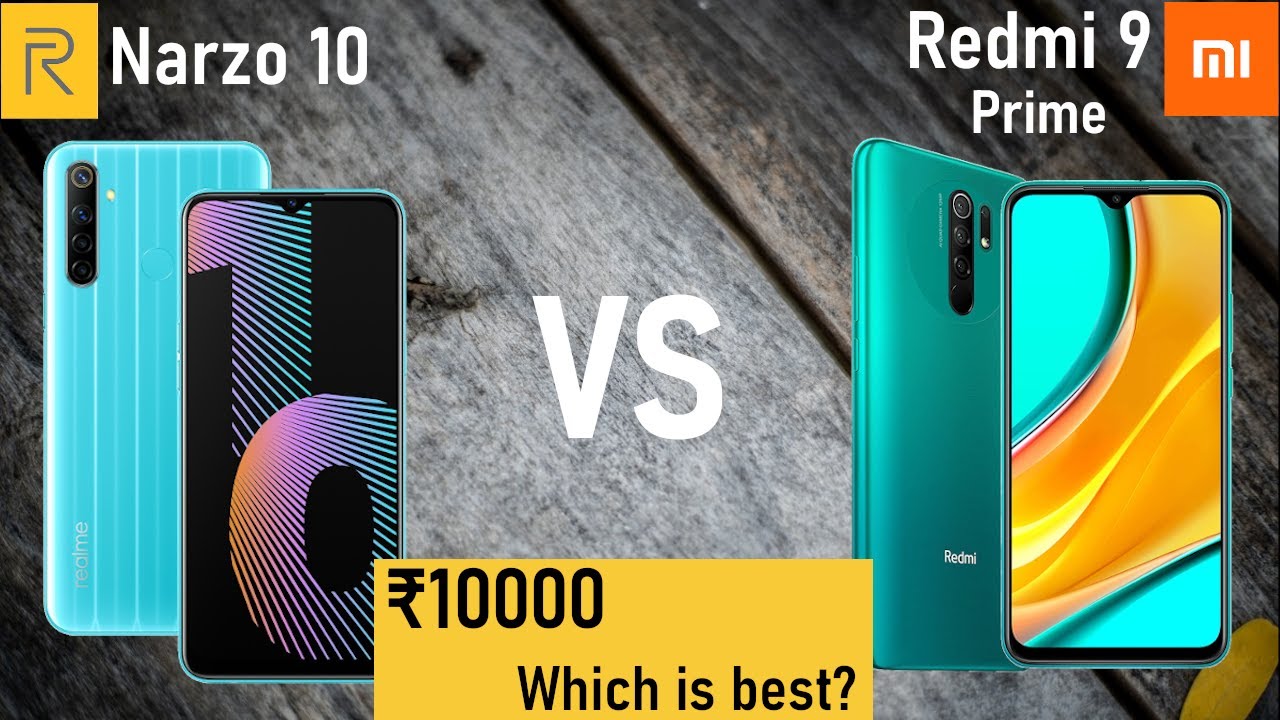 Realme Narzo 10 VS Redmi 9 Prime | Specs compared