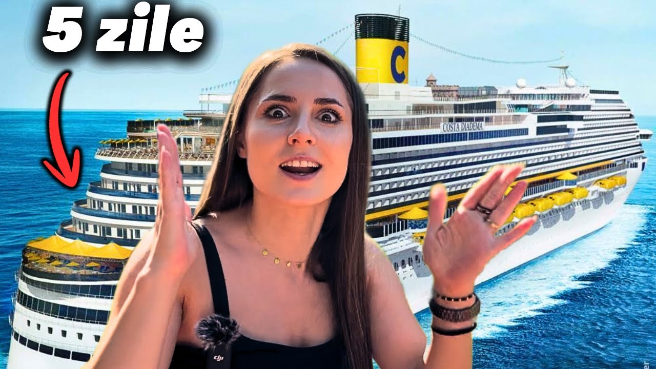Turul vasului de croaziera! Este un oras plutitor… Cat a costat?!🛳️