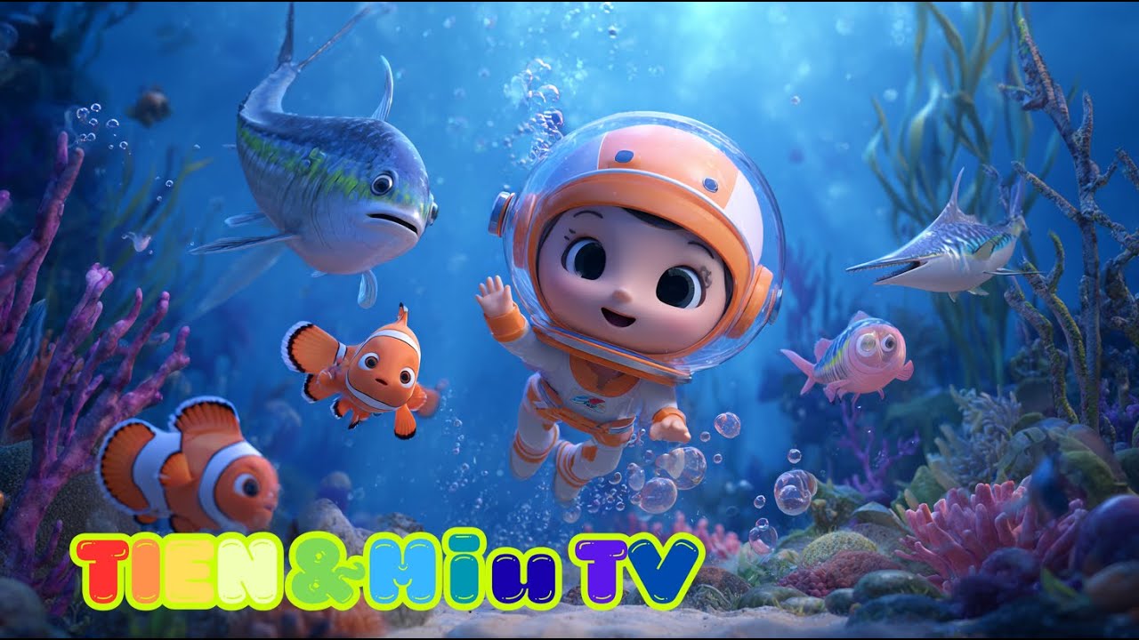 Best Video to Learn About Sea Animals for Kids – Fun Pixar-Style Underwater Adventure!