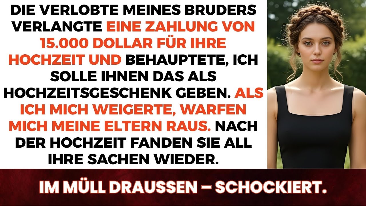 Die Verlobte meines Bruders verlangte 15.000 € für die Hochzeit – als Geschenk! Doch ich sagte nein…
