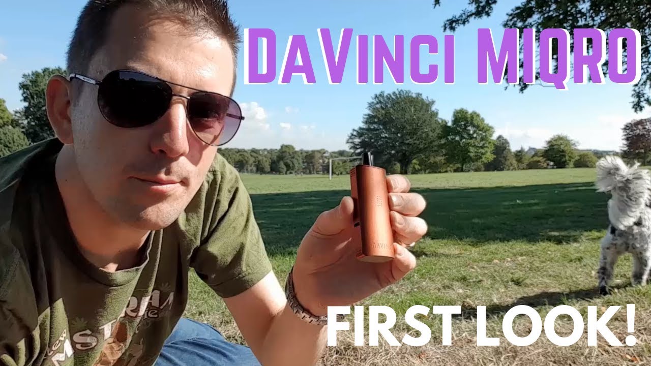 DaVinci MIQRO: first look and vapes in the park!