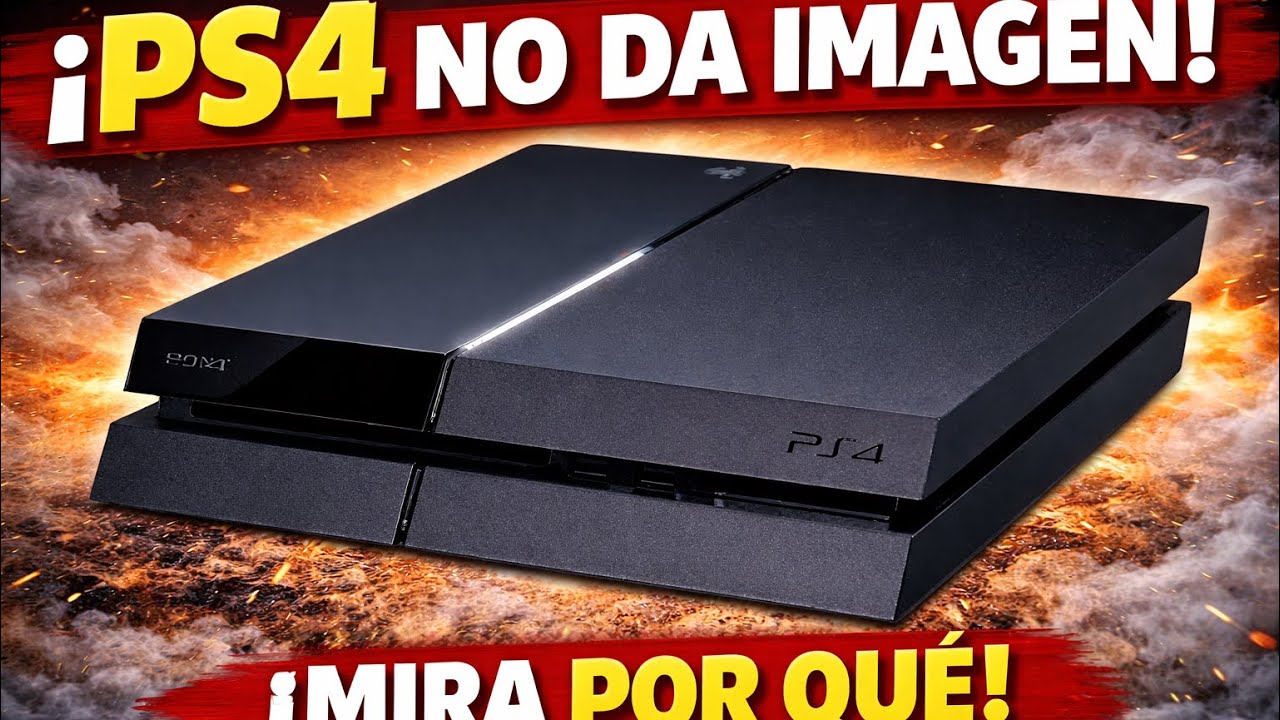 PS4 NO DA IMAGEN MIRA POR QUÉ 