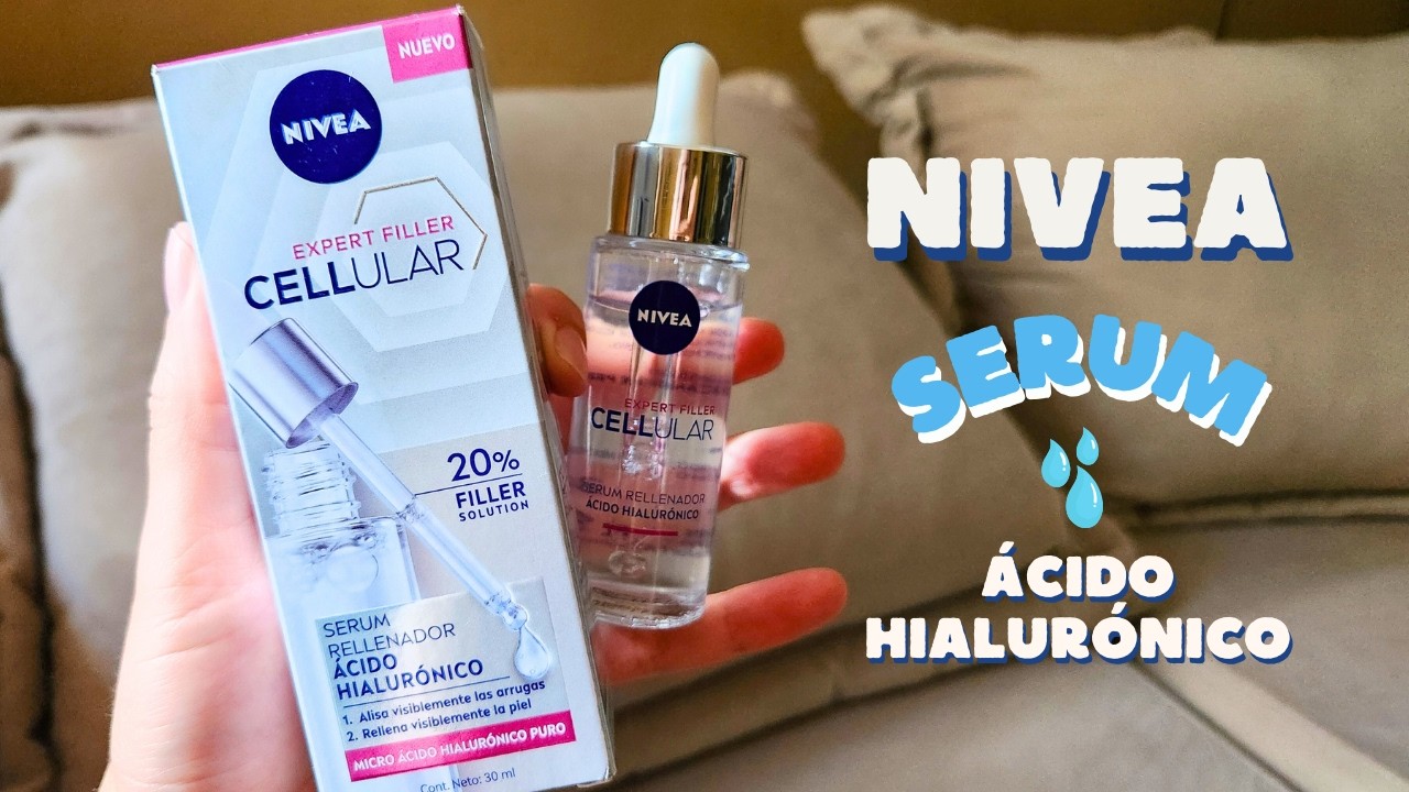 Reseña NIVEA SERUM RELLENADOR ÁCIDO HIALURÓNICO EXPERT FILLER CELLULAR .