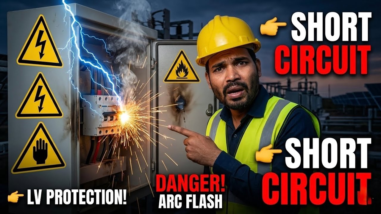 LV System Short Circuit Protection Explained | Site Practical | ACB MCCB Protection | Electrical Eng