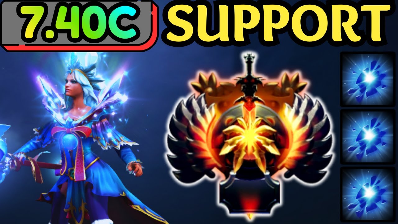 🔥 SHE GIVES SHIELD !! CRYSTAL MAIDEN CONTROLS EVERY FIGHT | DOTA 2 🔥