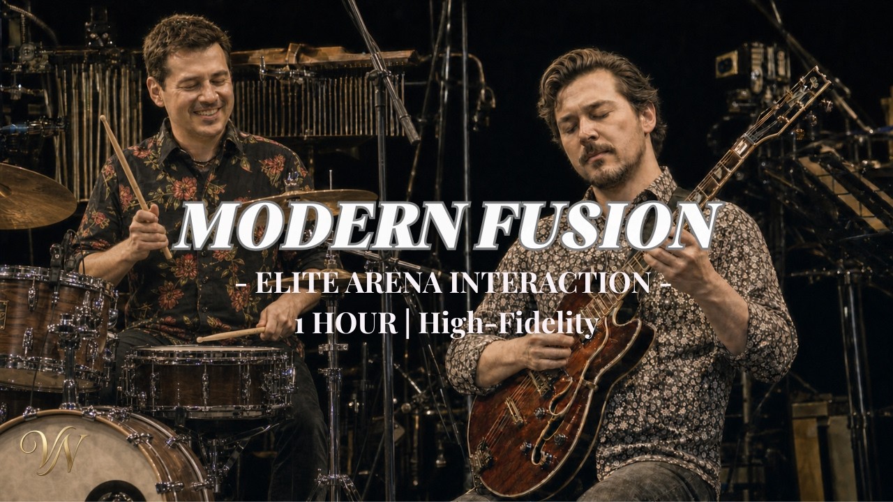 🎸 Elite Studio Dialogue - High-Fidelity Modern Fusion Jazz | 1 Hour Mix ✨