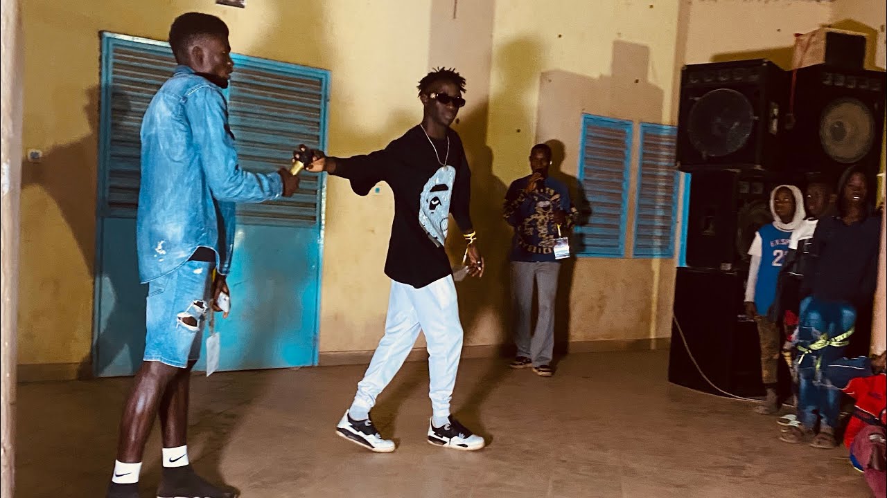 Prestation de onebadboy au centre polyvalent de baghagha avec @lesjumeauxdusudtv1700