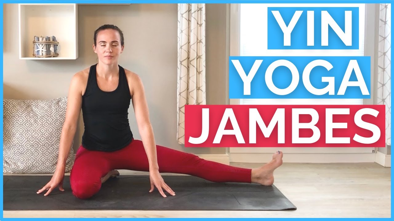 Yoga Yin pour les JAMBES - 15 min &Eacute;tirements pour les jambes lourdes et fatigu&eacute;es
