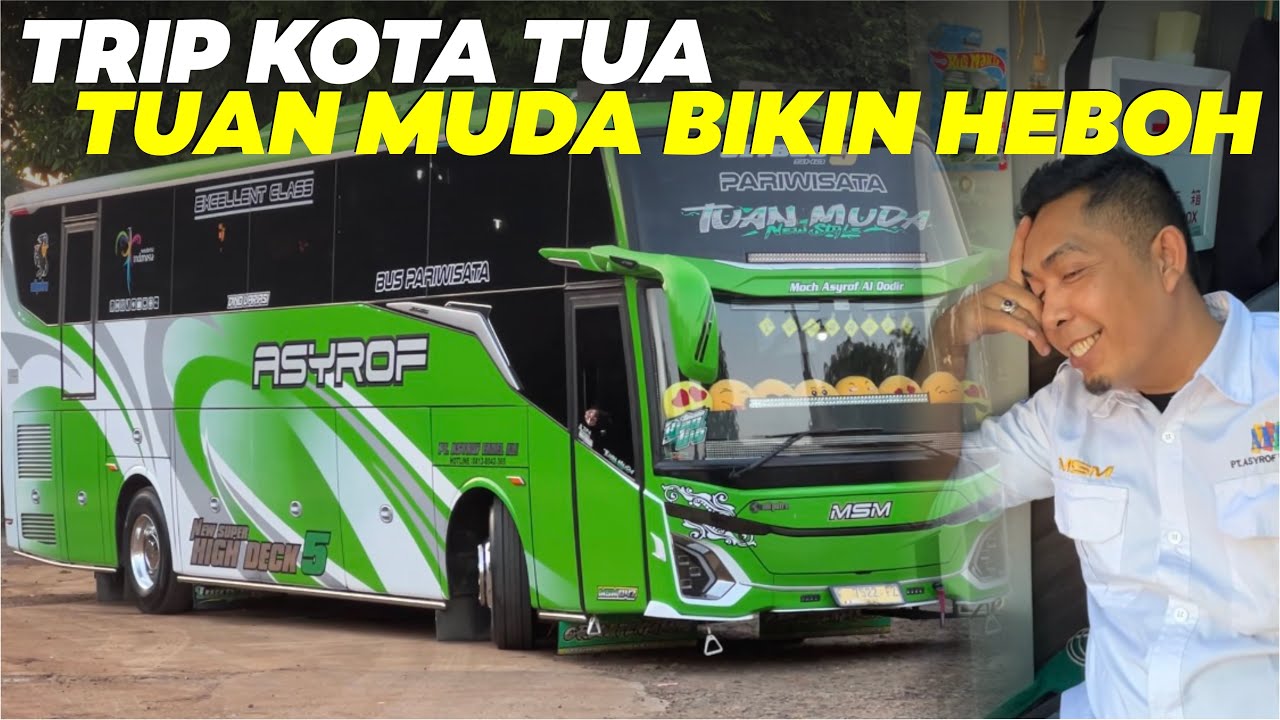 SERU BANGET🥳PERTAMA MSM TUAN MUDA TRIP KOTA TUA DISAMBUT MERIAH MANIA BASURI SAMPAI GA BISA JALAN🤩