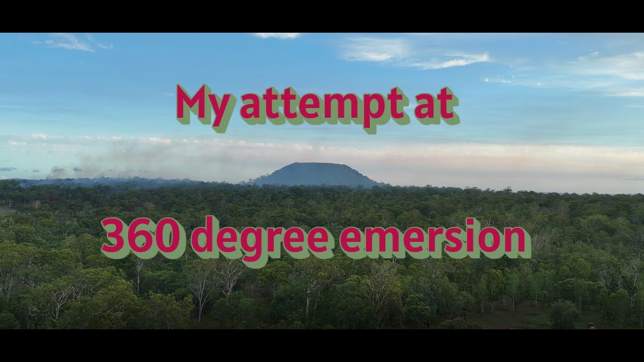 360 ride around the camp ground 