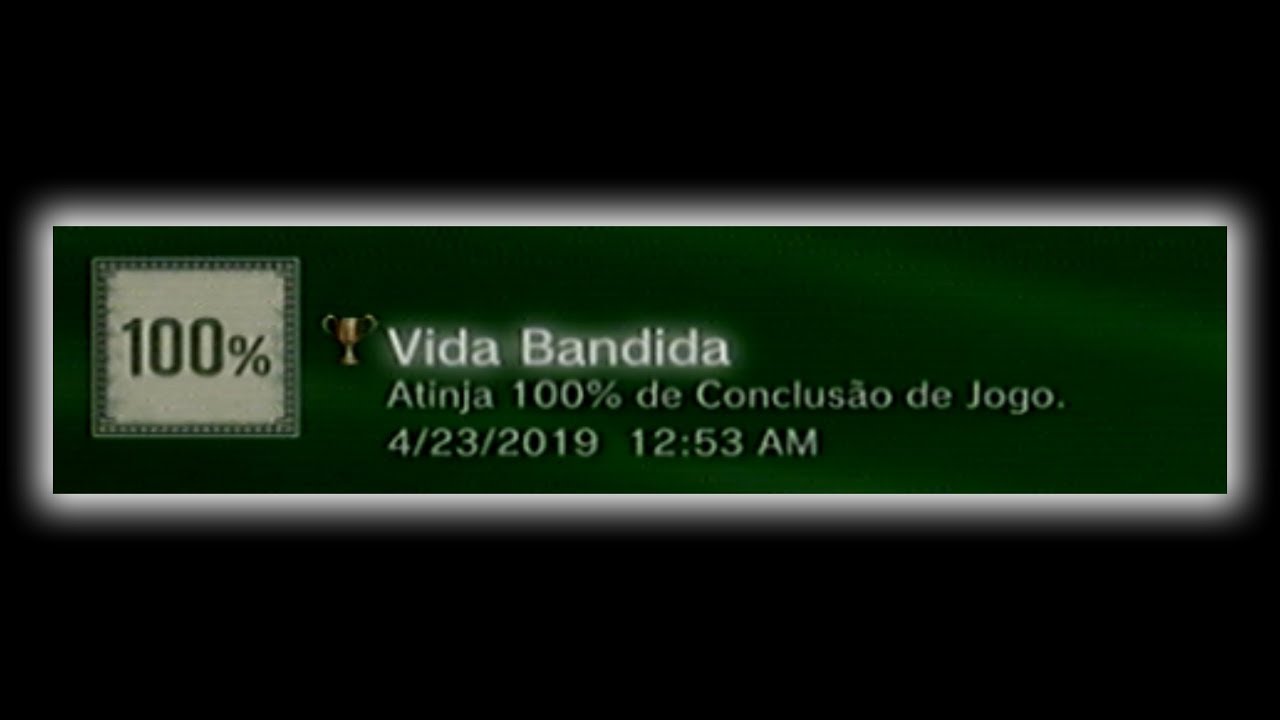 Trof&eacute;u Vida bandida GTA 5  Ps3