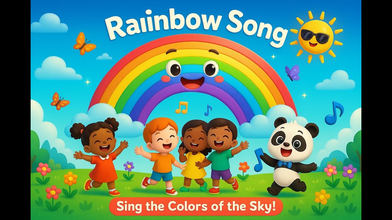 🌈 Rainbow song | Rainbow Colors Everywhere @ChimesClub