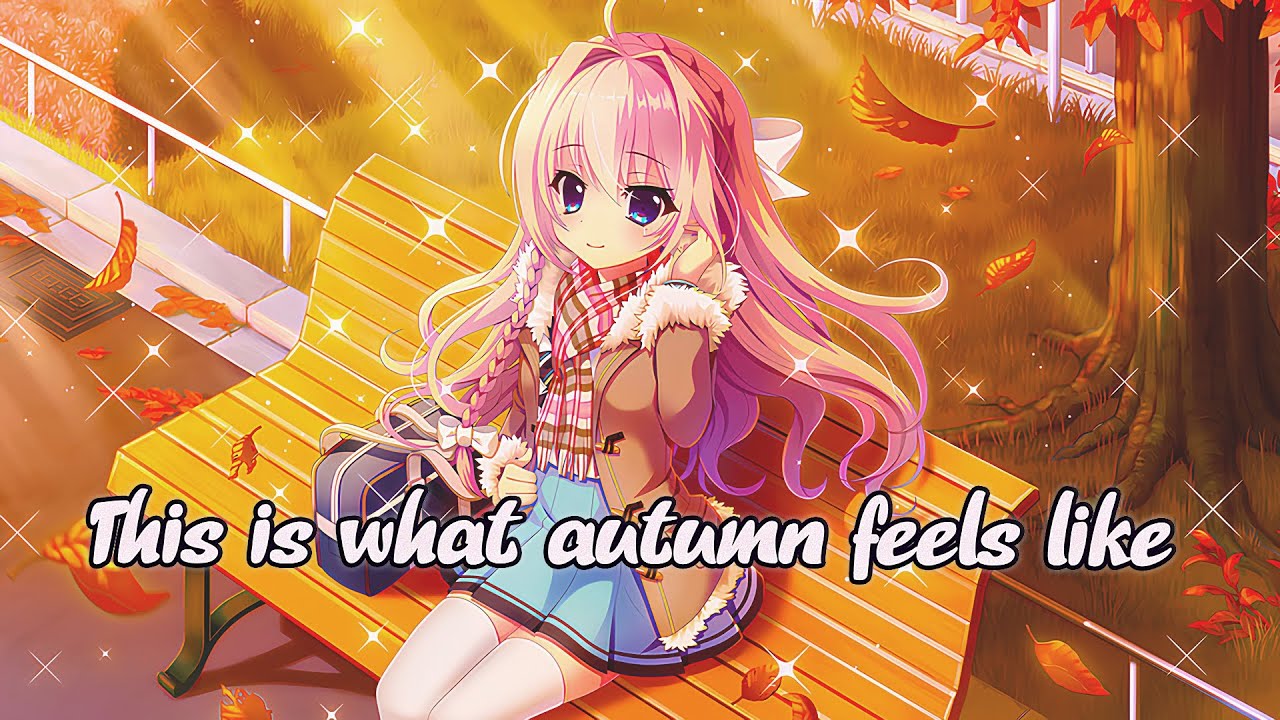 JVKE - this is what autumn feels like (Sped Up) [Lyrics 8D Audio Nightcore] | USE HEADPHONES 🎧